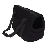 C&P kedi ve köpek taşıma çantası siyah thumbnail 1