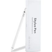 Asia Üniversal Stylus Pen Dokunmatik Kalem Ios+androıd Uyumlu Kalem Beyaz - 1