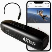 QASUL 4K HD başa takılan eller serbest profesyonel  spor kamerası - 2