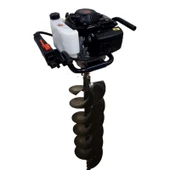 Tomking EA144P Çift Helezonlu 4 Zamanlı Toprak Burgu Makinası 200 mm 4 Hp - 2