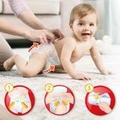 PRİMA KÜLOT BEBEK BEZİ 3 BEDEN MİDİ 4'LÜ DENEME PAKETİ - 9