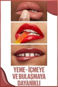 MAYBELLİNE NEW YORK SUPER STAY VİNYL INK UZUN SÜRE KALICI LİKİT PARLAK RUJ 100 CHARMED - 4