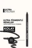 FLORMAR KOYU GRİ GÖZ KALEMİ ULTRA DARK GREY EYELİNER - 5