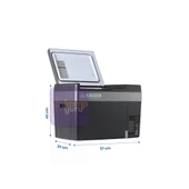 Kaizer Germany 29 Litre 12/24 Volt Buzdolabı thumbnail 1