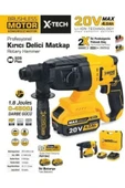 KIRICI DELİCİ MATKAP SETİ 20 VOLT (4.0Ah) thumbnail 2