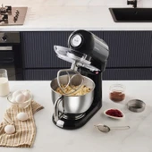 Homend Vintage Profashion 3027H Döküm Hamur Yoğurma Makinesi Siyah 1500W 5,5L thumbnail 6