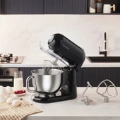 Homend Vintage Profashion 3027H Döküm Hamur Yoğurma Makinesi Siyah 1500W 5,5L thumbnail 1
