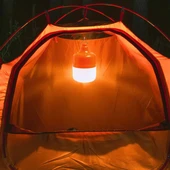 Ledx LN-OR20G 20 Watt TYPE-C Şarjlı Taşınabilir Asma Kancalı Kamp Çadır Lambası 6500K 1200Mah 3 Modlu ABS Malzeme - 2