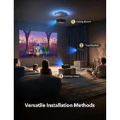 TAOTRONICS 700ansilümen 1920X1080 Kablosuz Taşınabilir Smart Led Projeksiyon thumbnail 3