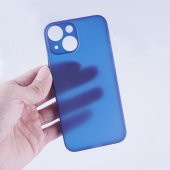 KNY Apple İphone 13 Pro Max Kılıf Ultra İnce Sert Süper PP Kapak Şeffaf - 5
