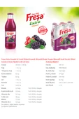 Freşa Extra Karadut Frenk Üzümü Mineralli Gazlı İçecek 200 ml x 6 Adet - 3