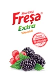 Freşa Extra Karadut Frenk Üzümü Mineralli Gazlı İçecek 200 ml x 6 Adet - 4