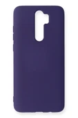 Xiaomi Redmi Note 8 Pro Kılıf Nano içi Kadife Silikon - Mor - 1