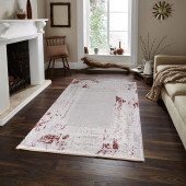 BAMBU STİL HALI   2839 BORDO 200X290 CM (6 M2) MODERN HALI - 1