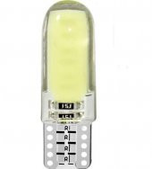 Silikon T10 W5W İç Lamba Park Plaka Led Ampül Beyaz 2 Adet - 1