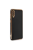 Samsung Galaxy A50 Kılıf Volet Silikon - Siyah - 1