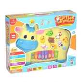 Işıklı Müzikli İnek Görünümlü Piyano - 1