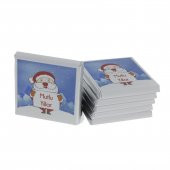 27 Adet Yılbaşı Çikolatası Madlen Yazı Baskılı Noel Baba - 3