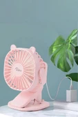 JS03 Masaüstü Soğutma Fanı - Beyaz thumbnail 4