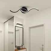 TT605-SY Martı Model Çocuk-Antre-Küçük Oda Mat Siyah Led Avize - 2