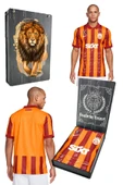 Galatasaray Orijinal Lisanslı 100. Yıl İmzalı Forma Gs Aslan Baskılı Hediyelik Ahşap Kutulu thumbnail 1