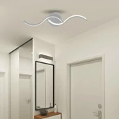 TT605-BY Martı Model Çocuk-Antre-Küçük Oda Mat Beyaz Led Avize - 2