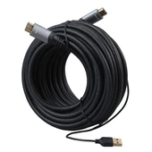 Philips SWL6122B/93 4K 60 Hz 15 Metre Usb Güç Kablolu HDMI Görüntü Kablosu - 2