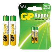 GP 25A İncenin İncesi AAAA Alkalin 2'li Pil - 1