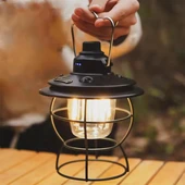 PowerMaster PM-16042 Retro Nostaljik Şarjlı Kamp Lambası Filament + SMD Ledli - 3