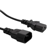 Powermaster PM-20115 1 Mm Siyah 1.5 Metre C7 Bilgisayar Ara Kablo - 2