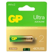 GP G-Tech Ultra Alkalin Kalem LR6 - AA Boy 1.5V Pil 2li Paket - 1