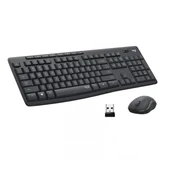 Logitech MK295 Q Tr Siyah Kablosuz Klavye Mouse Set - 2