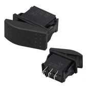 PowerMaster Sembolsüz Işıksız Yaylı 3 Pinli On-Off 12-24V Marin Switch - 1