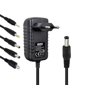 S-Link SLX-52A 5-9-12 Volt - 2 Amper Çok Uçlu Telefon Tablet PC Akü Akıllı Şarj Adaptörü - 1
