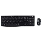 Logitech MK270 Kablosuz Klavye Set Mm Q Tr Siyah - 1