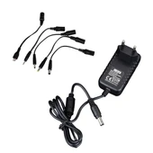 S-Link SLX-52A 5-9-12 Volt - 2 Amper Çok Uçlu Telefon Tablet PC Akü Akıllı Şarj Adaptörü - 3