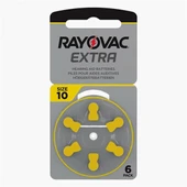 Rayovac 10 Numara Kulaklık Pili (6'lı Paket) - 1