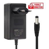Weko 12 Volt - 1.5 Amper 5.5*2.5 Uçlu Yerli Üretim Plastik Kasa Priz Tipi Adaptör - 1