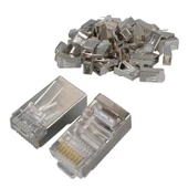 Metal RJ45 Cat5 100 Adet Metal Uç 8P/8C - 1