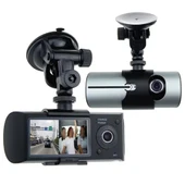 Powermaster R300 GPS Destekli Çift Kameralı Araç İçi Dashcam DVR Kamera Seti - 1