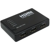 Powermaster PM-8342 5 Giriş 1 Çıkış HDMI 2.0 4K@60Hz Switcher Toplayıcı Kumandalı - 3