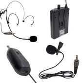 Magicvoice Mv-19601 UHF Kablosuz Enstrüman Uyumlu Bluetooth Jak Girişli İkili Mikrofon Set - 2