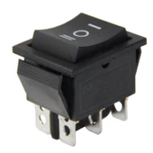 Geniş Işıksız 6 Pinli Yaylı Anahtar (Mom-Off-Mom) IC-110 - 1