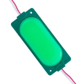 Powermaster 12 Volt 3 Watt Yeşil 85 X 35 Mm IP65 220 - 240 Lümen 140 Derece Cob Modül Led thumbnail 1