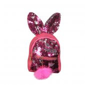 Pullu Tavşan Çanta Pembe - 3