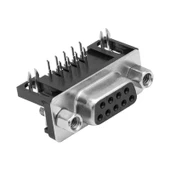 Powermaster PM-7399 9 Pin Dişi D-SUB 90 Derece Konnektör thumbnail 1