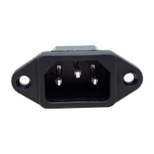 Powermaster Bilgisayar C7 Power Şase Soket Erkek Kulaklı IC-212 thumbnail 1