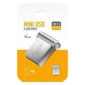 Powerway 32GB USB 3.0 Metal Mini Flash Bellek - 1
