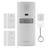 Everest EG-9830 PIR Kızılötesi Hareket Sensörlü Güvenlik Alarmı Uzaktan Kumandalı - 1