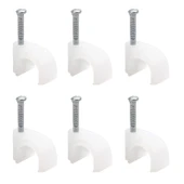 Kroşe 1 Numara Çelik Çivili 4 Mm (Kordon Kabloları İçin) 100Lü Poşet Powermaster - 1